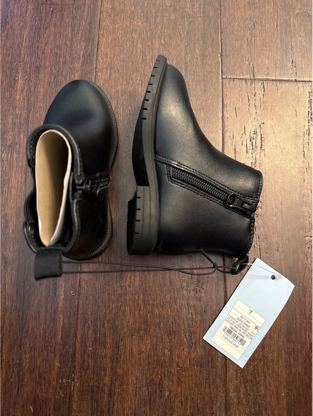 New Toddler 7 Cat & Jack Black Boots